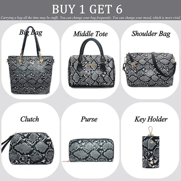 New 6 in 1 bundle * Designer Purses and Handbags - Picture 5 of 9